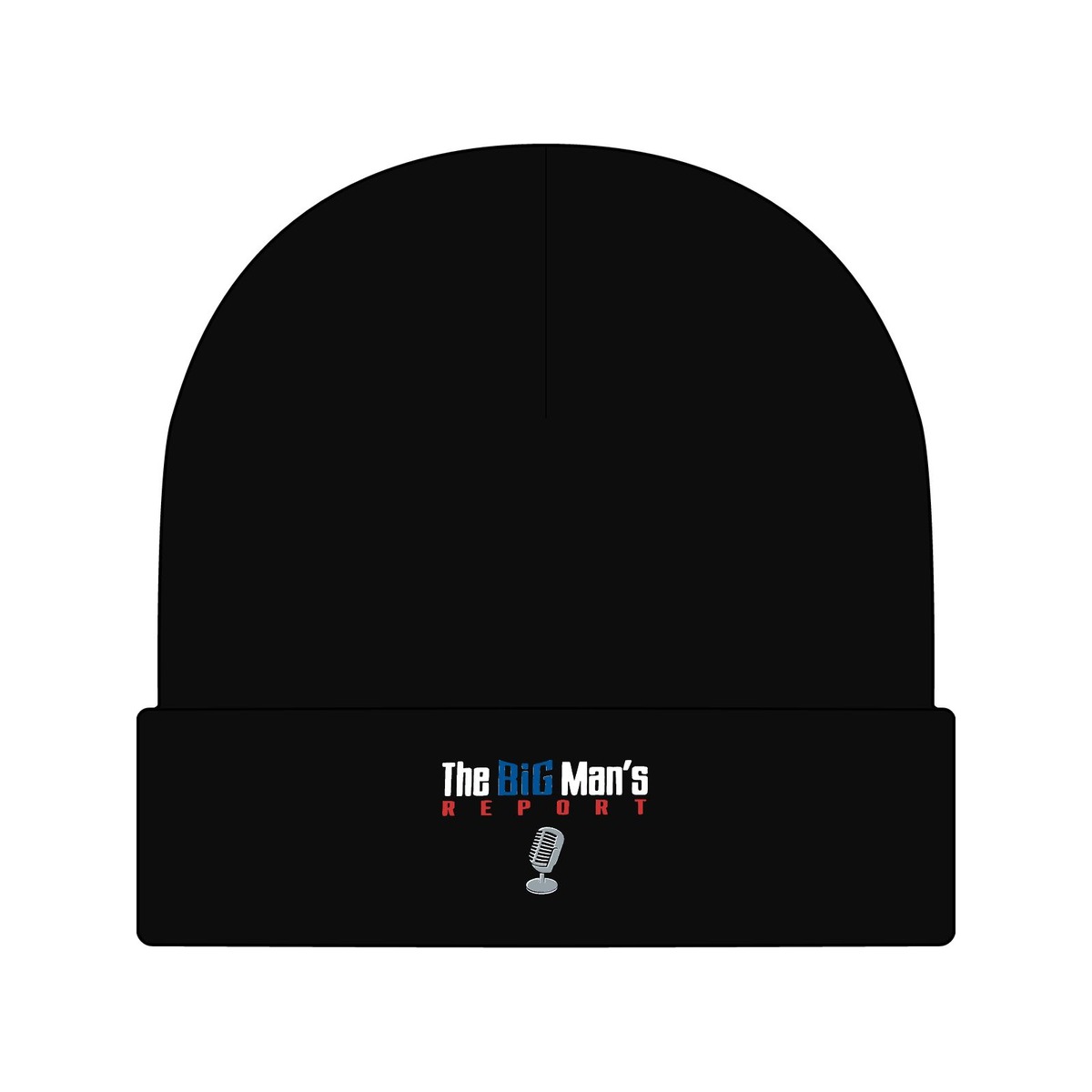 The Big Man's Embroidered Beanie