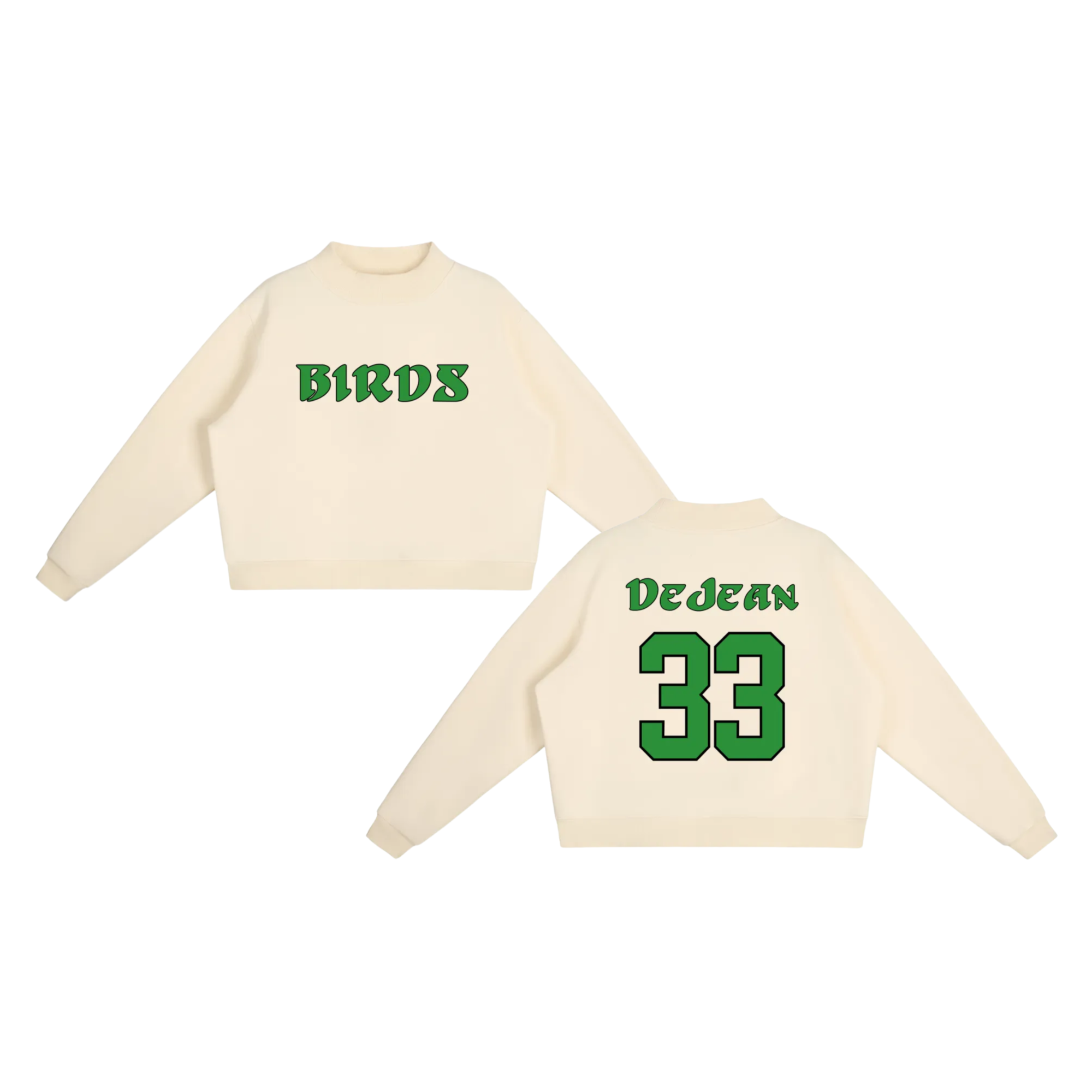Cooper DeJean Mock Neck Fleece Jersey