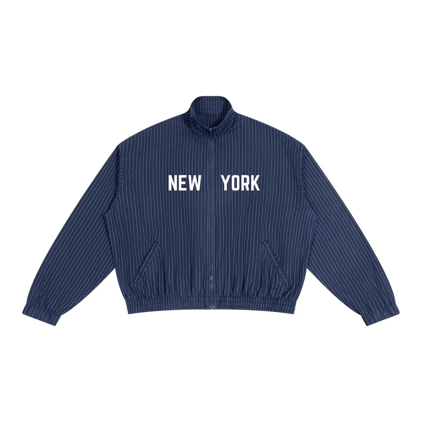 Pinstripe Track Jacket - New York