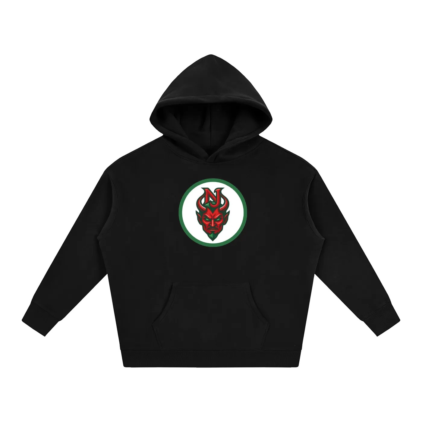 NJ Hockey Oversized Fleece Hoodie