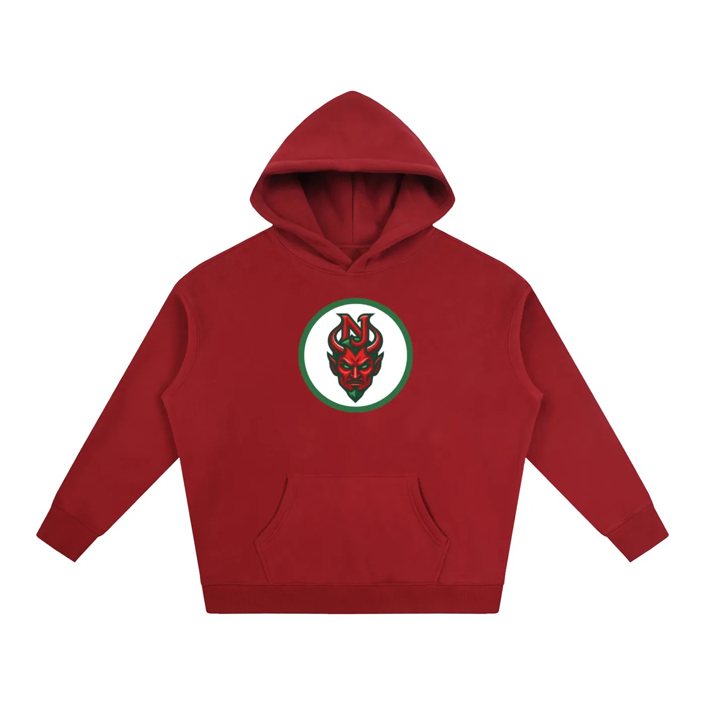 NJ Hockey Oversized Fleece Hoodie