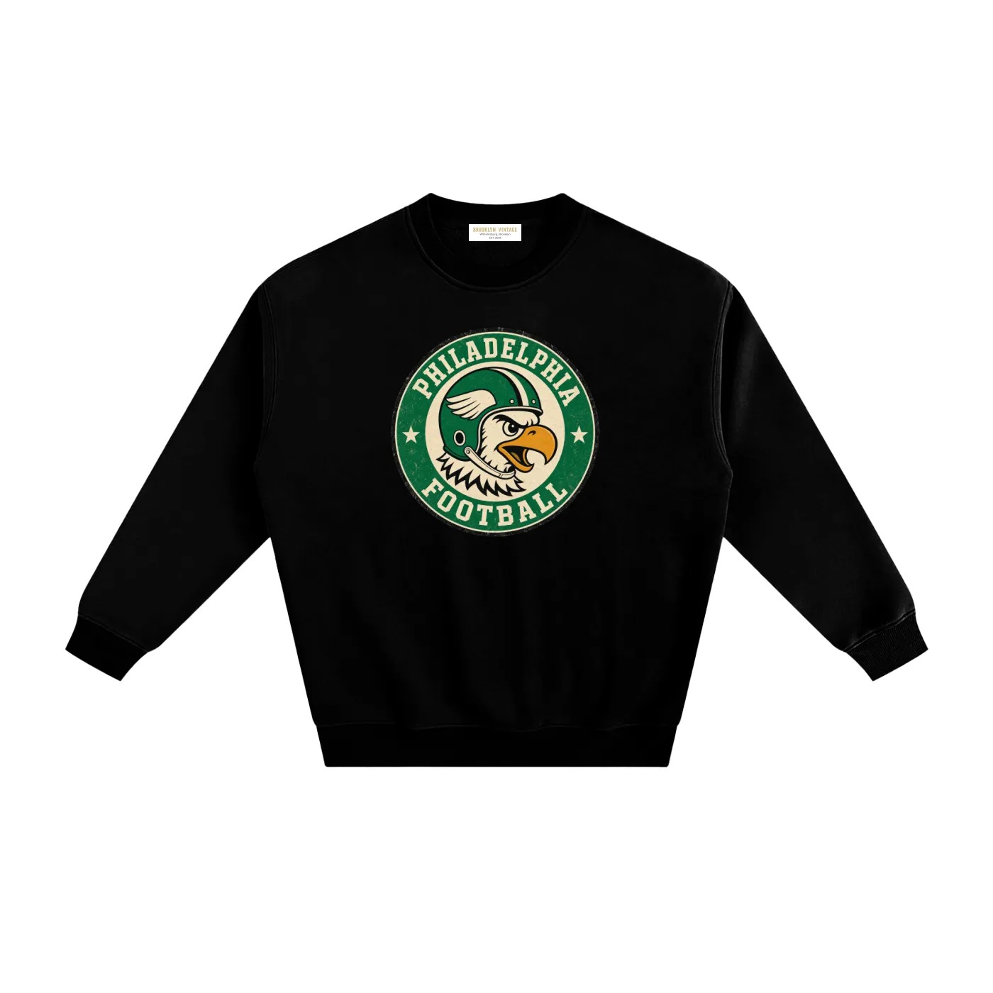 Vintage Philly Football Fleece Sweatshirt