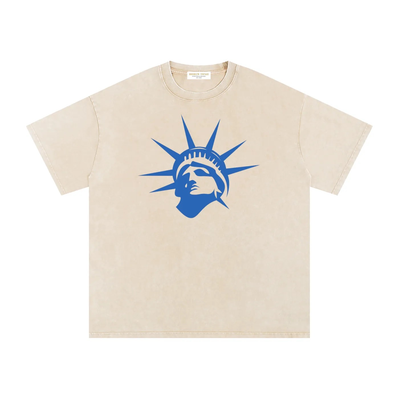 New York Hockey Vintage Washed Tee