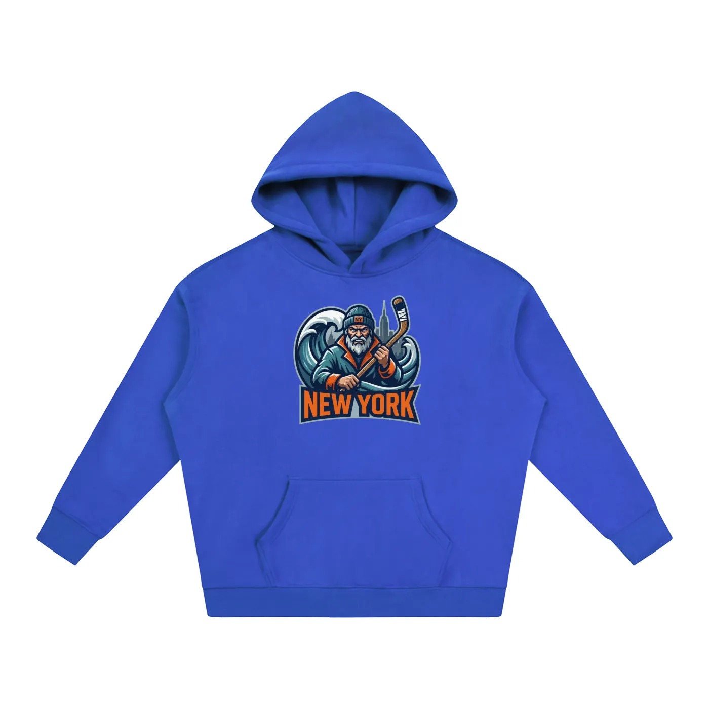 Long Island Hockey Oversized Fleece Hoodie