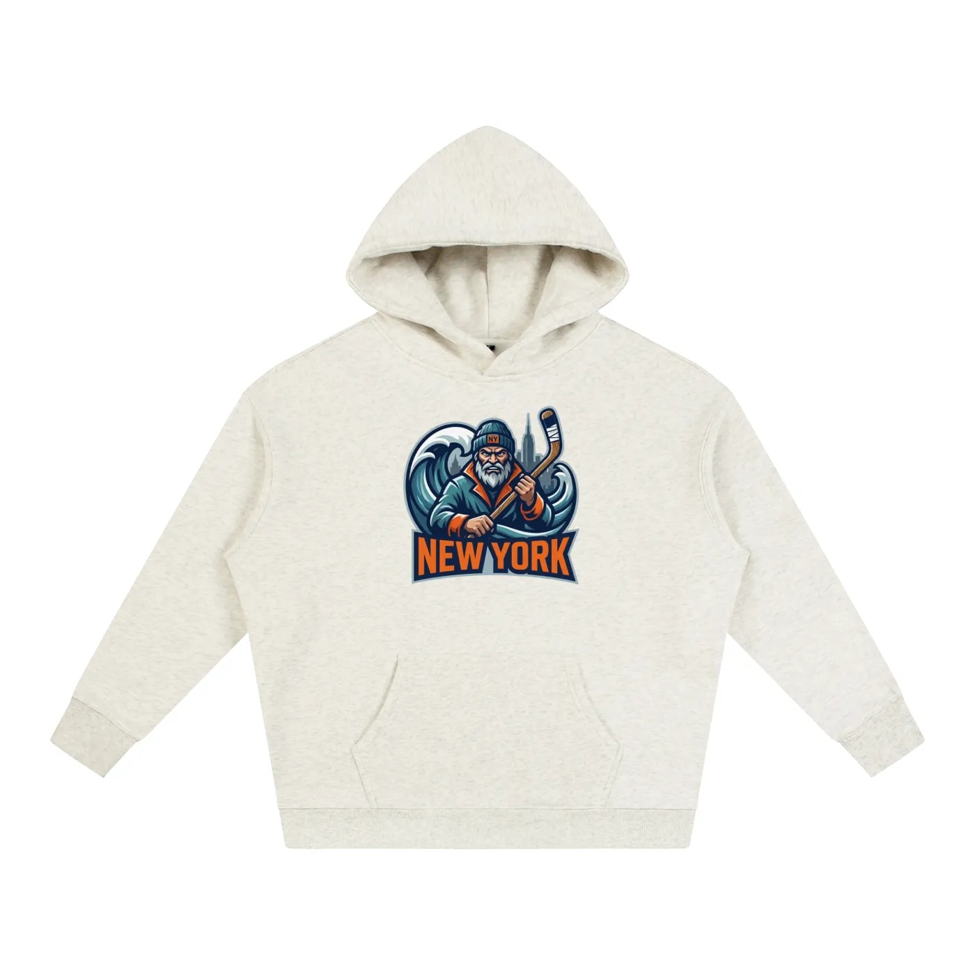 Long Island Hockey Oversized Fleece Hoodie