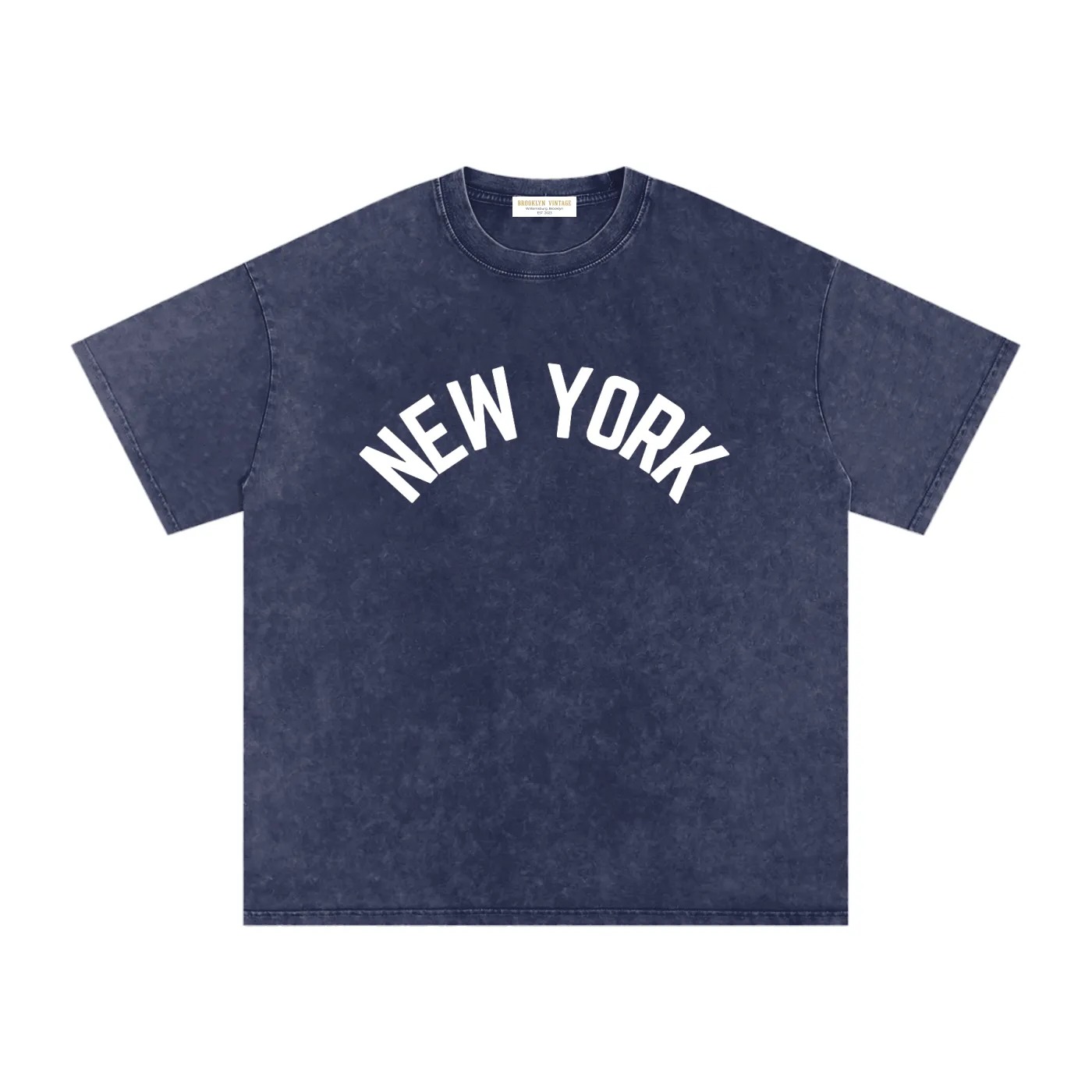 New York Baseball Vintage Washed Tee