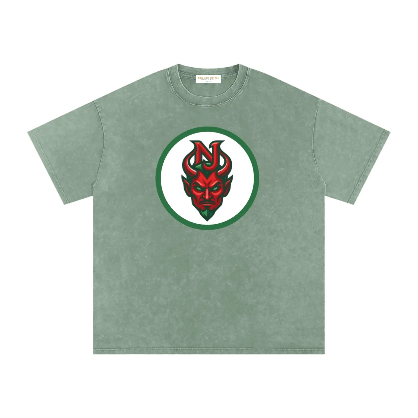 NJ Hockey Vintage Washed Tee