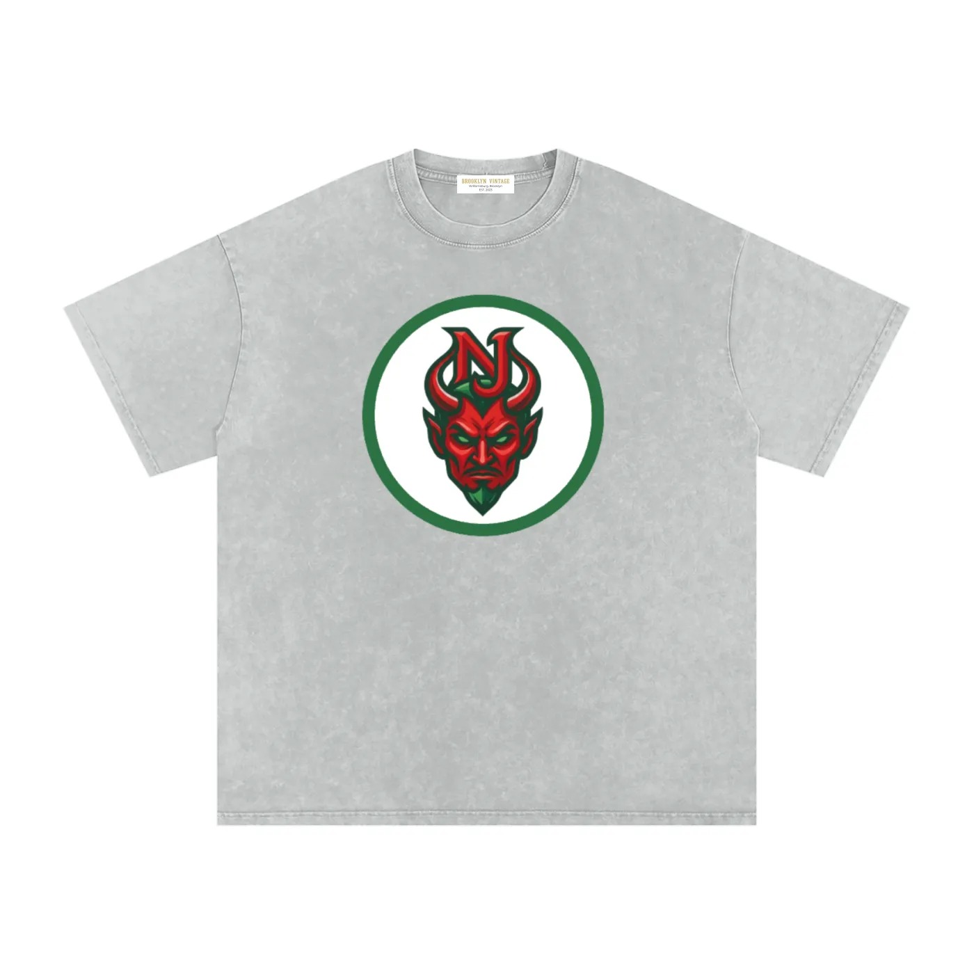 NJ Hockey Vintage Washed Tee