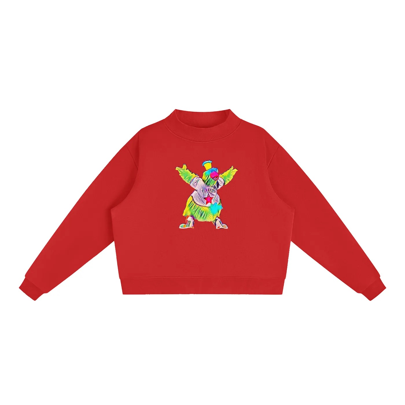 Phanatic Mock Neck Fleece Sweatshirt