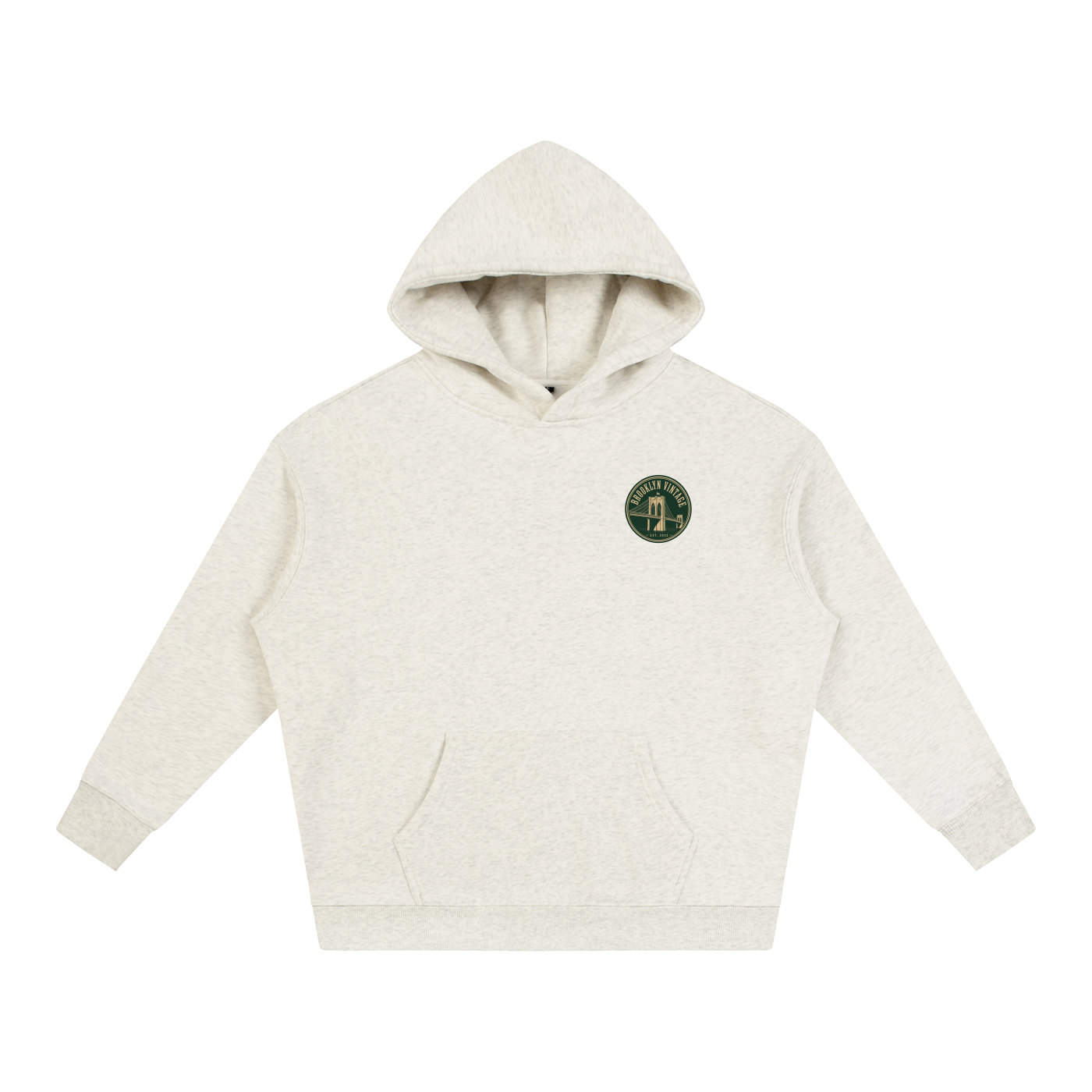 Brooklyn Vintage Oversized Fleeced Hoodie
