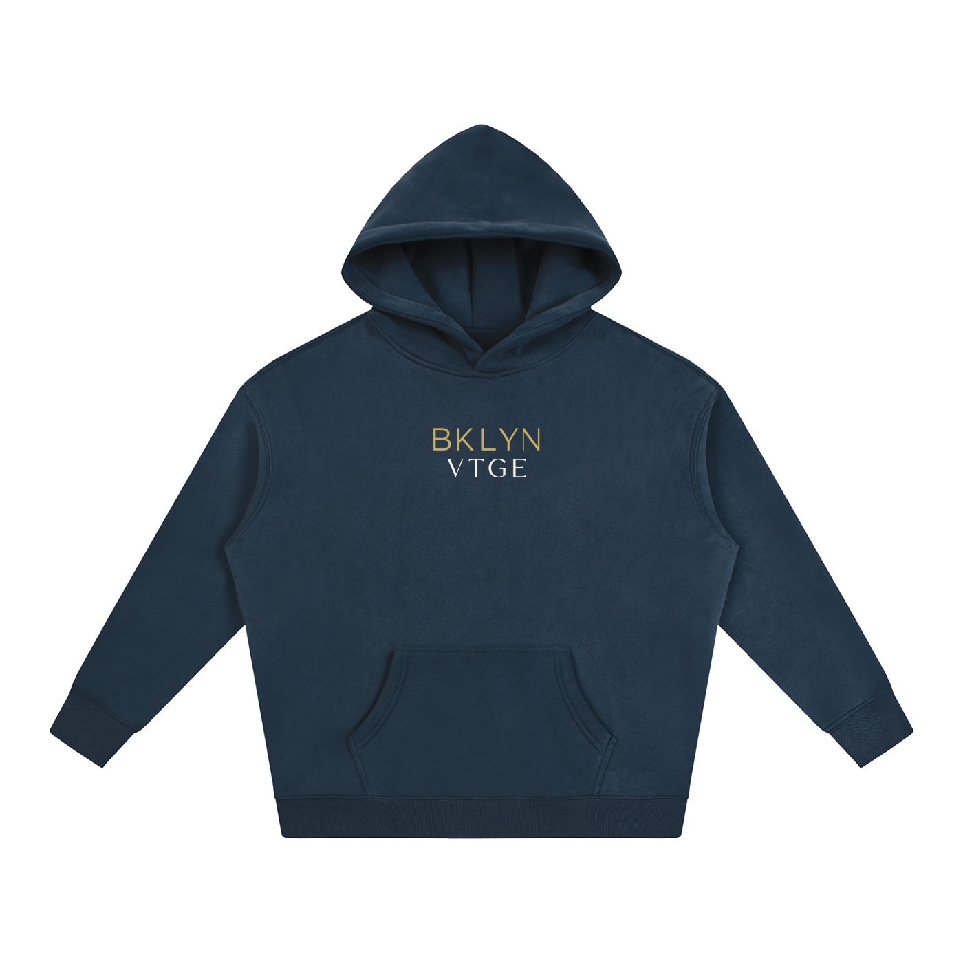 BKLYN VTGE Oversized Fleeced Hoodie