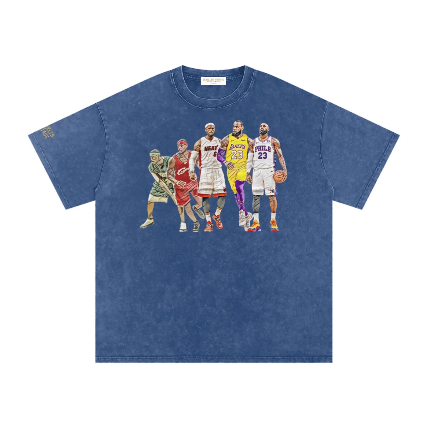 The Evolution of Lebron Vintage Washed Tee